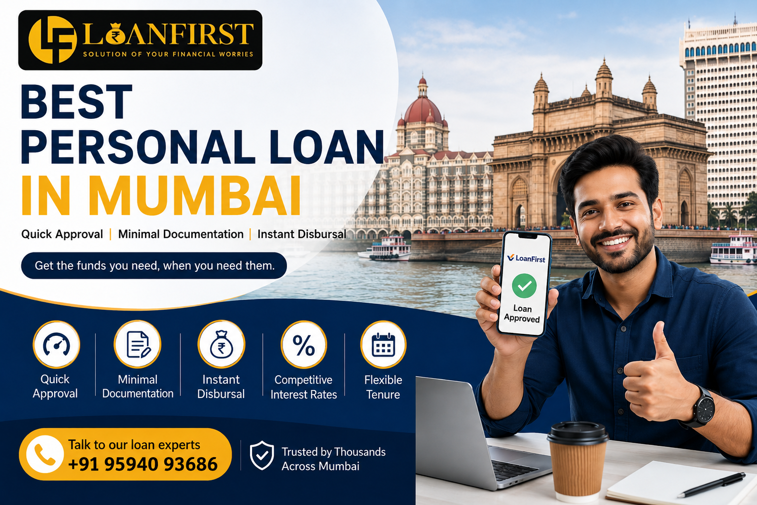 Best Personal Loan in Mumbai – Get Instant Approval with LoanFirst